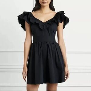 Hill House Home black Ana dress